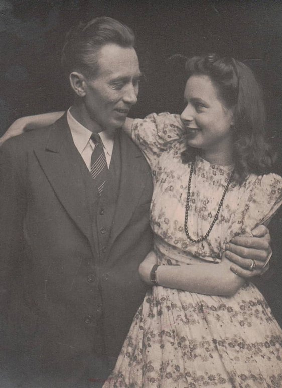 Couple posing together for ministry photo